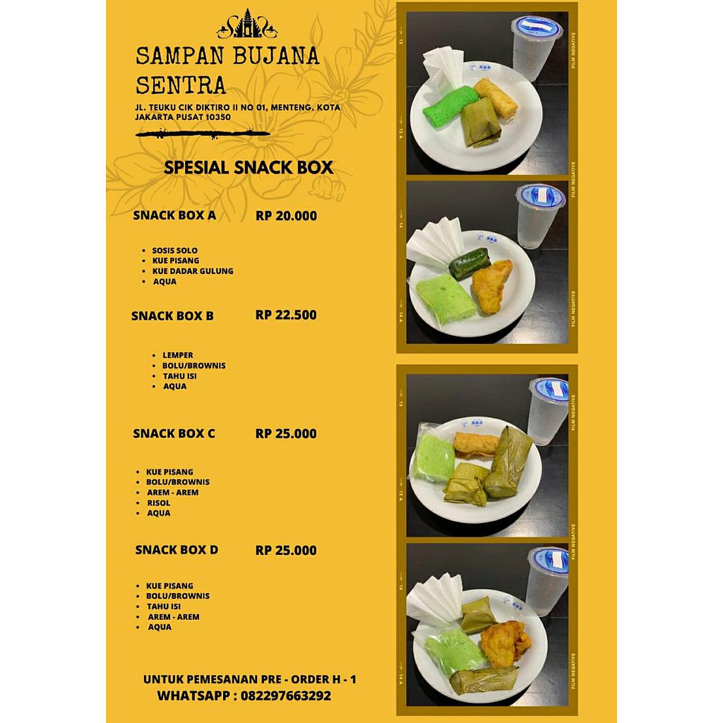 Sampan Bujana Sentra Snack C