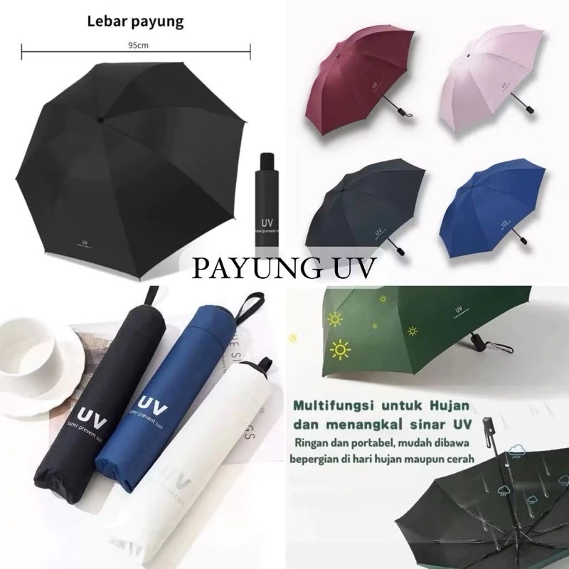 Payung lipat manual