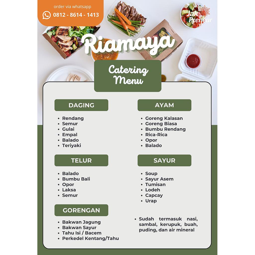 Paket Nasi Riamaya