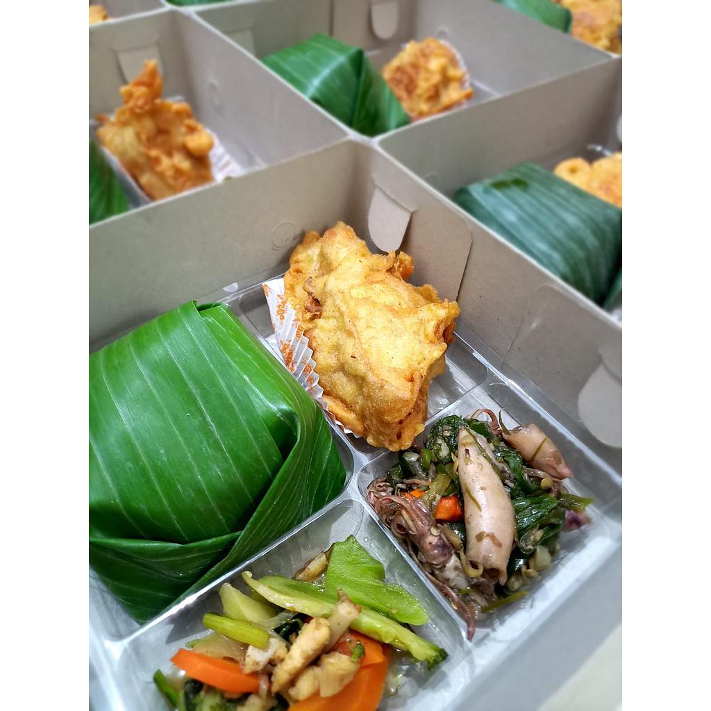 Paket Nasi Cumi Sambel Hijau