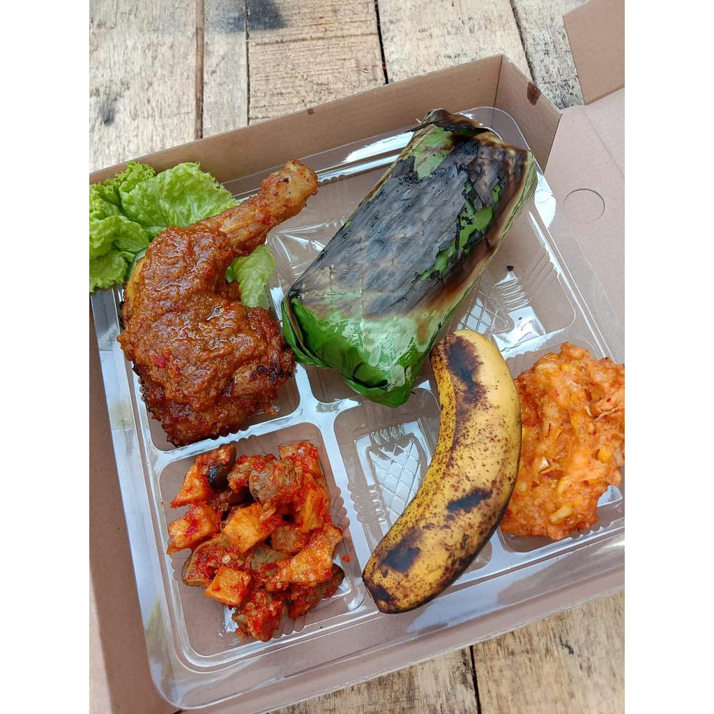 nasi box ayam bumbu rujak