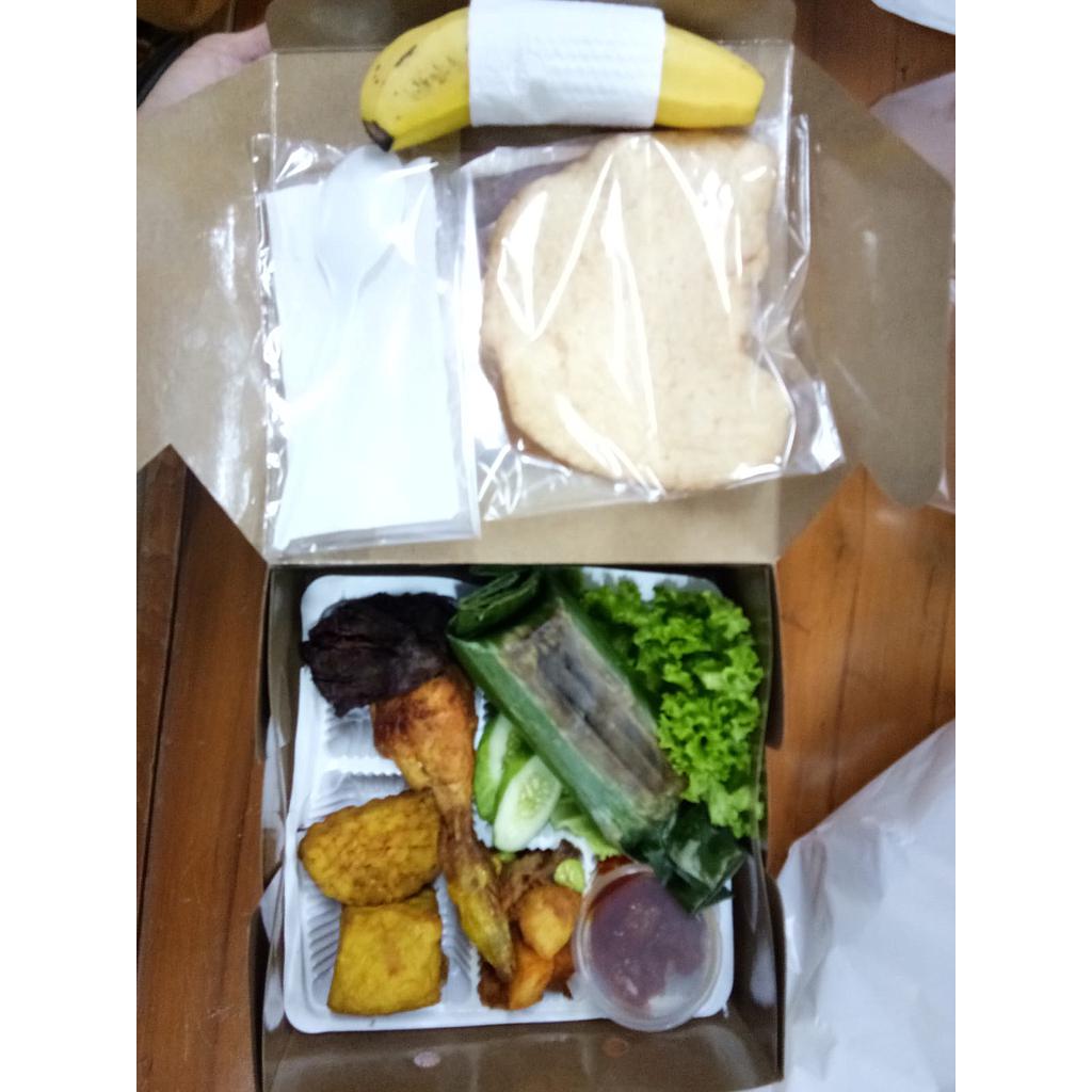 Nasi Bakar Komplit