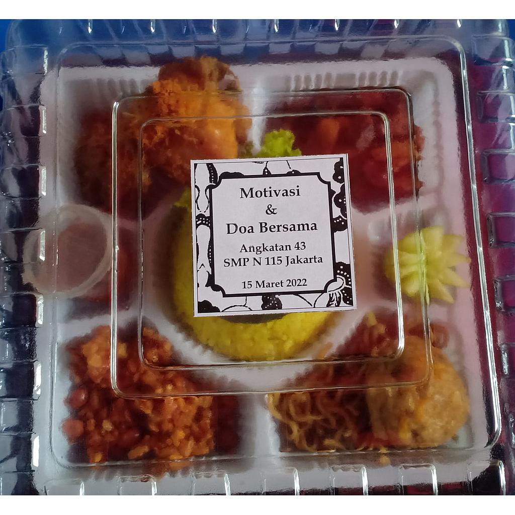 Nasi tumpeng mini