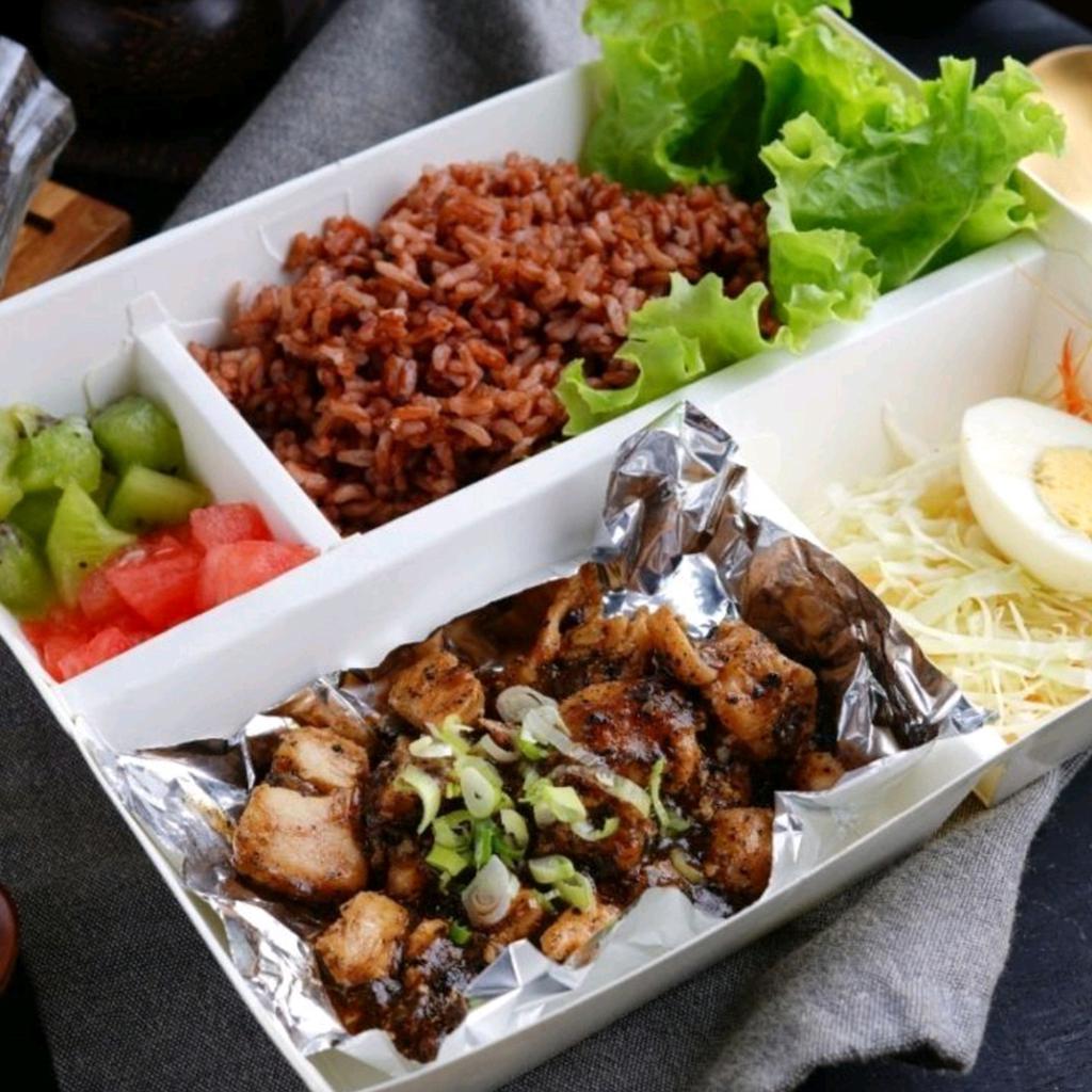 Bento Box Ayam Blackpaper