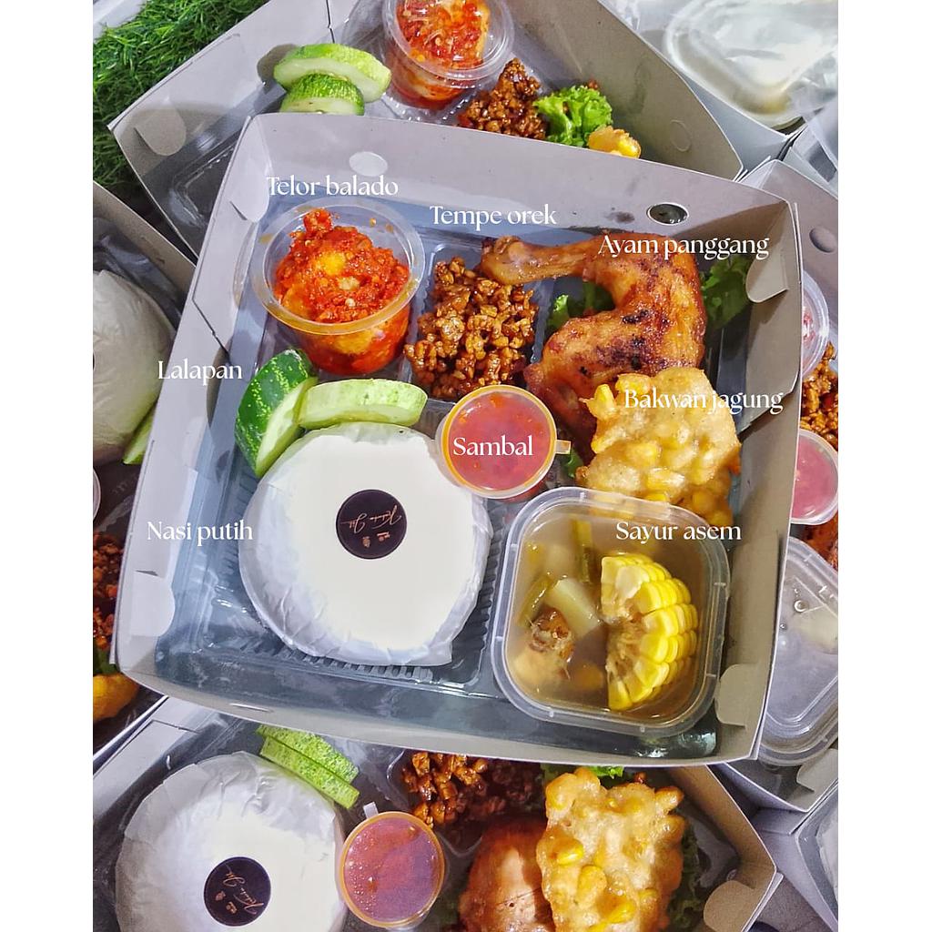 NASI BOX PAKET HEMAT 1