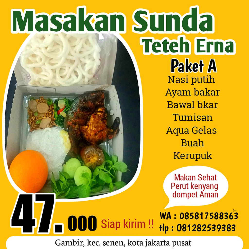 PAKET A MASAKAN SUNDA