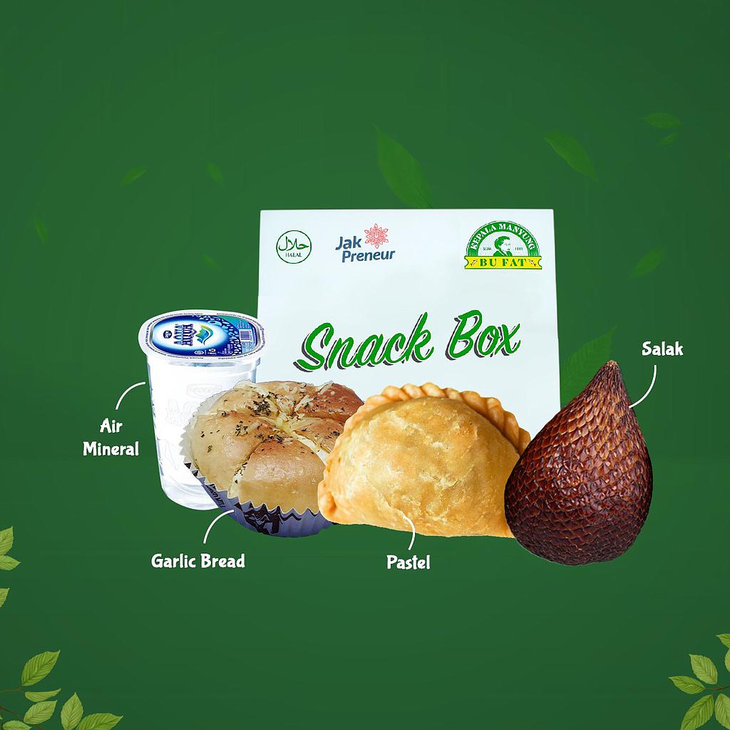 Snack Box PASTEL, GARLIC BREAD