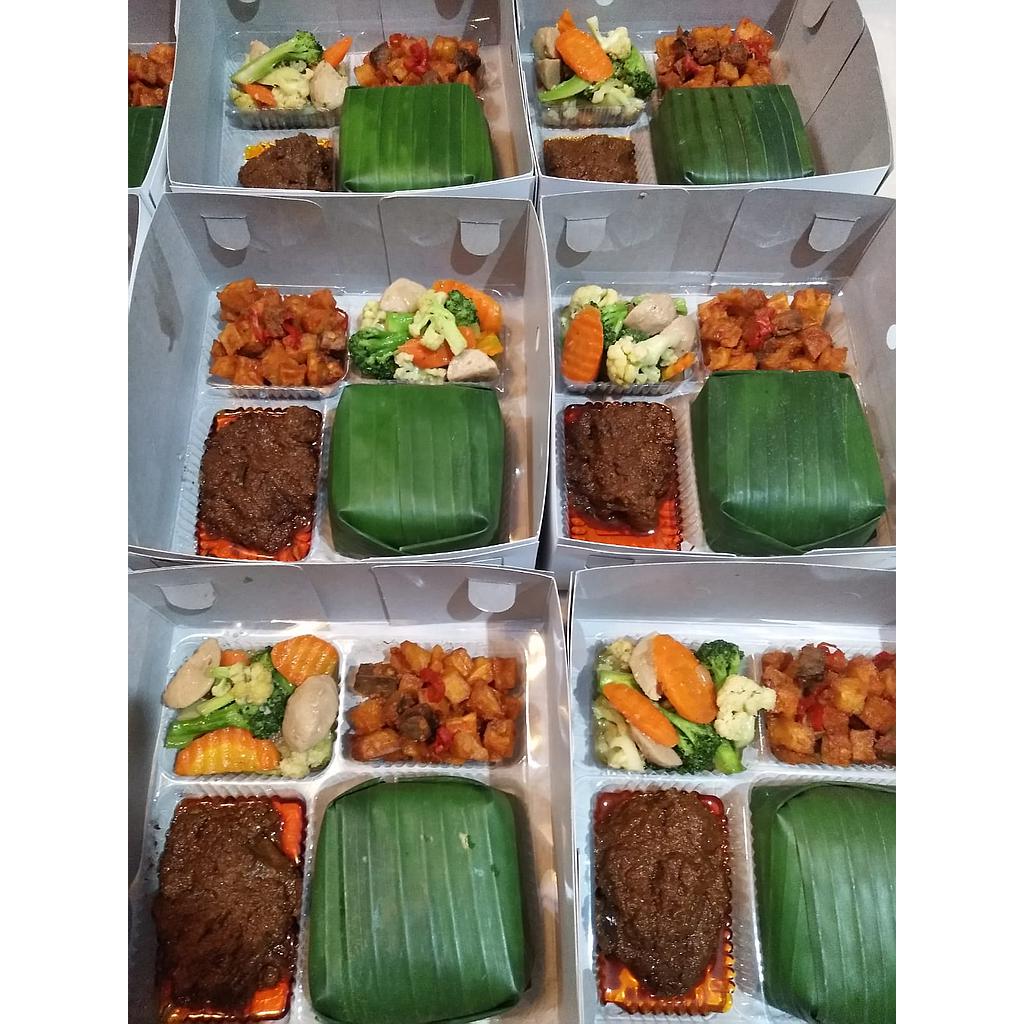 Paket Nasi Kotak Daging