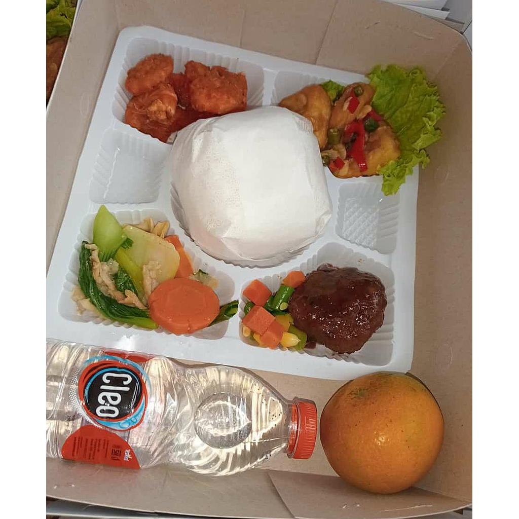 Paket A Nasi box