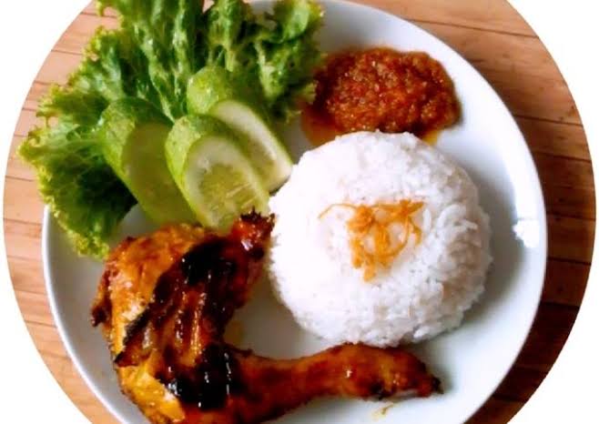 Paket 1 Nasi Ayam Bakar