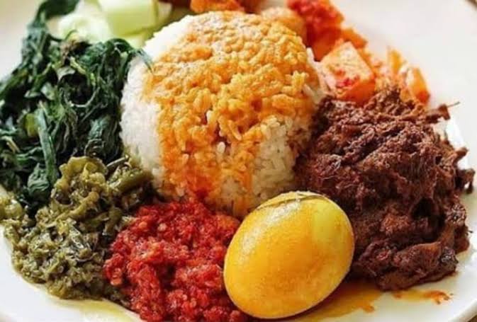Paket 6 Nasi Ayam Bakar Padang/Ayam Bumbu Kaldu/Rendang