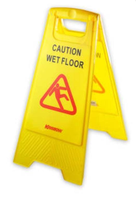 Tanda Awas Lantai Licin-Floor Sign