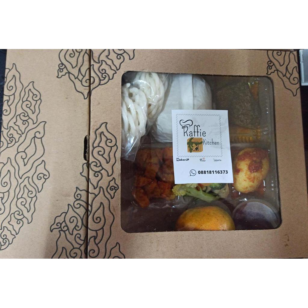 Nasi Box Paket I by  Raffie Kitchen