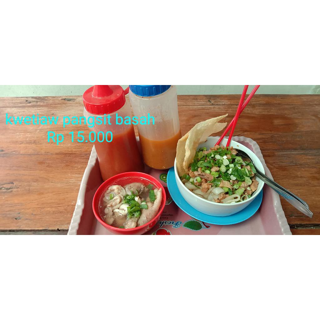 Kwetiau Pangsit Basah