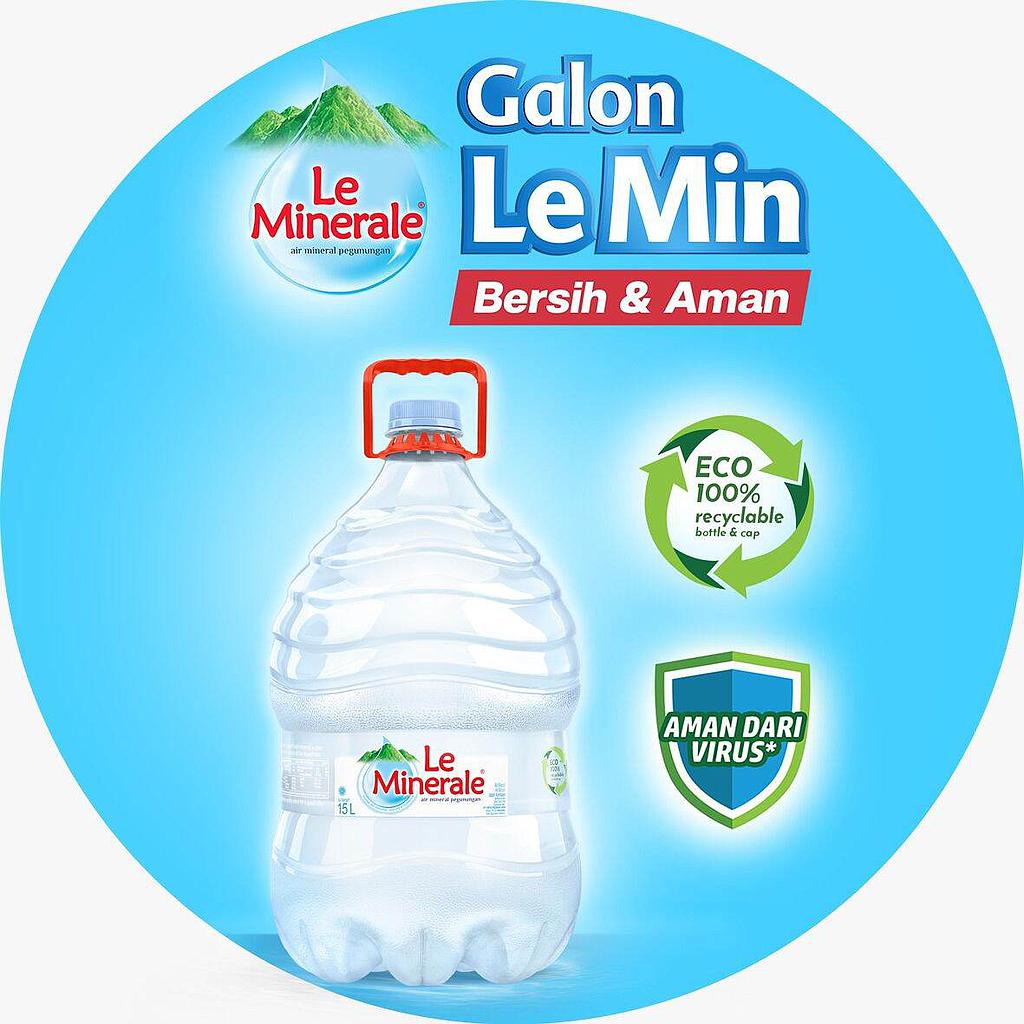 LEMINERAL GALON 15L