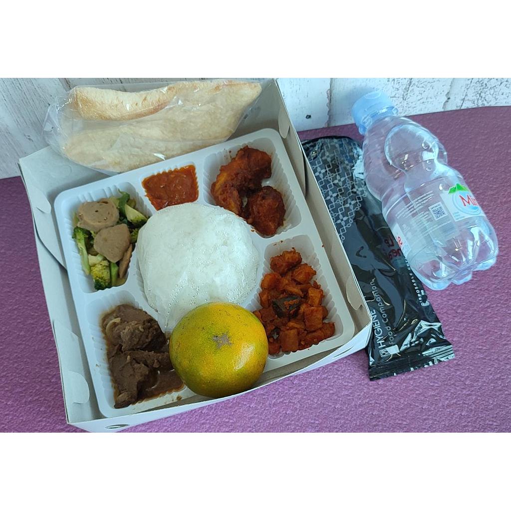 Paket Nasi Box 1 Makanin Salad