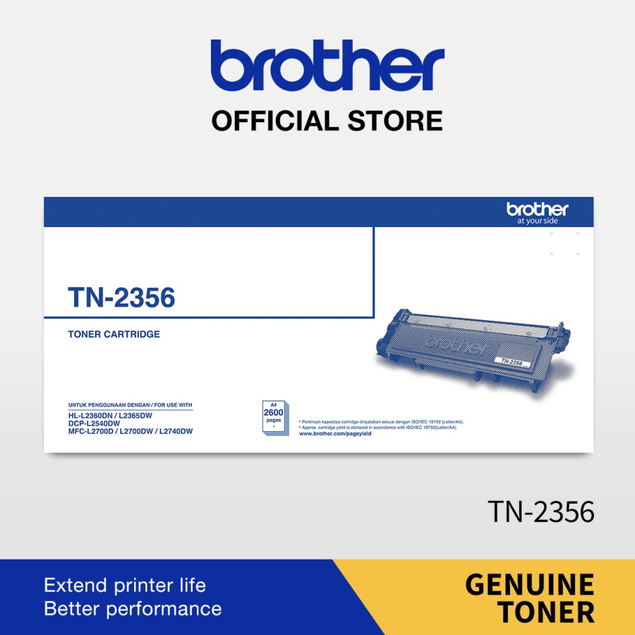 Toner Brother TN2356 Black