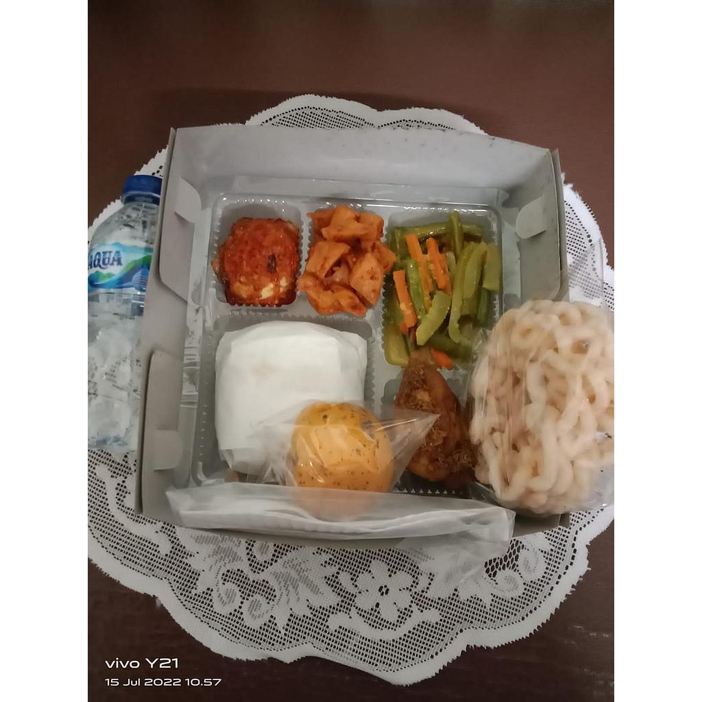 Paket Nasi Box Han's Bakery and Cake