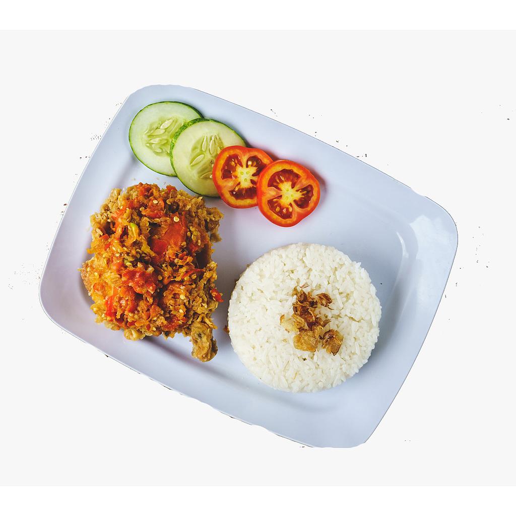 Nasi Ayam Geprek