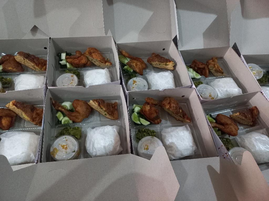 paket nasi padang komplit 1