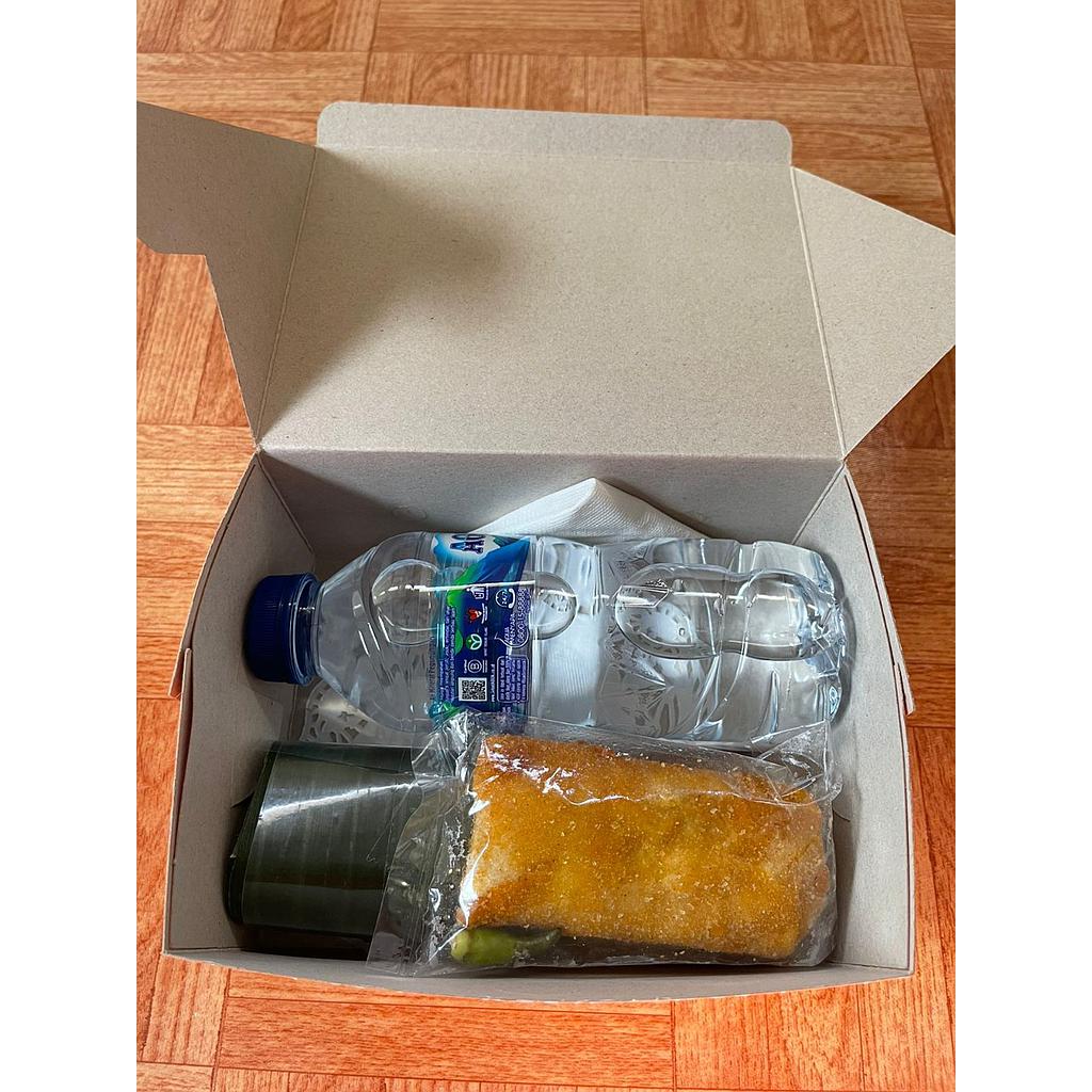 Snack Box pakai cleo - Nusantara Catering