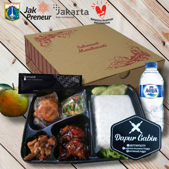 PAKET NASI BOX DAPUR GABIN