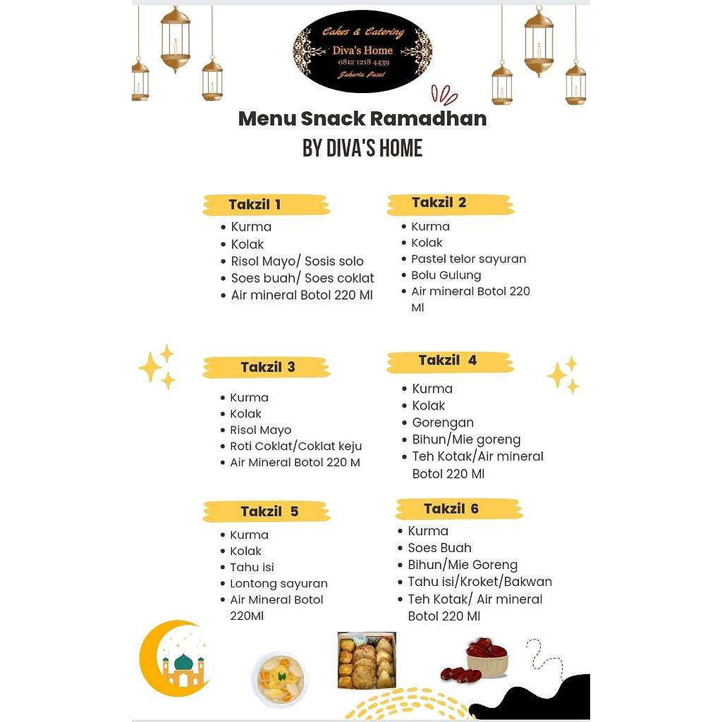 Paket Snack Ramadhan by DIVA'S HOME