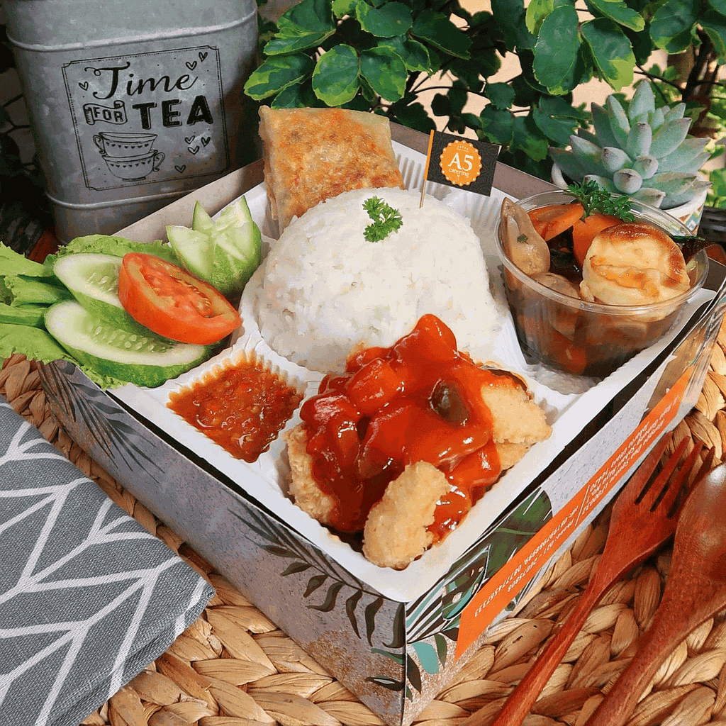 NASI KAKAP ASAM MANIS A5 catering