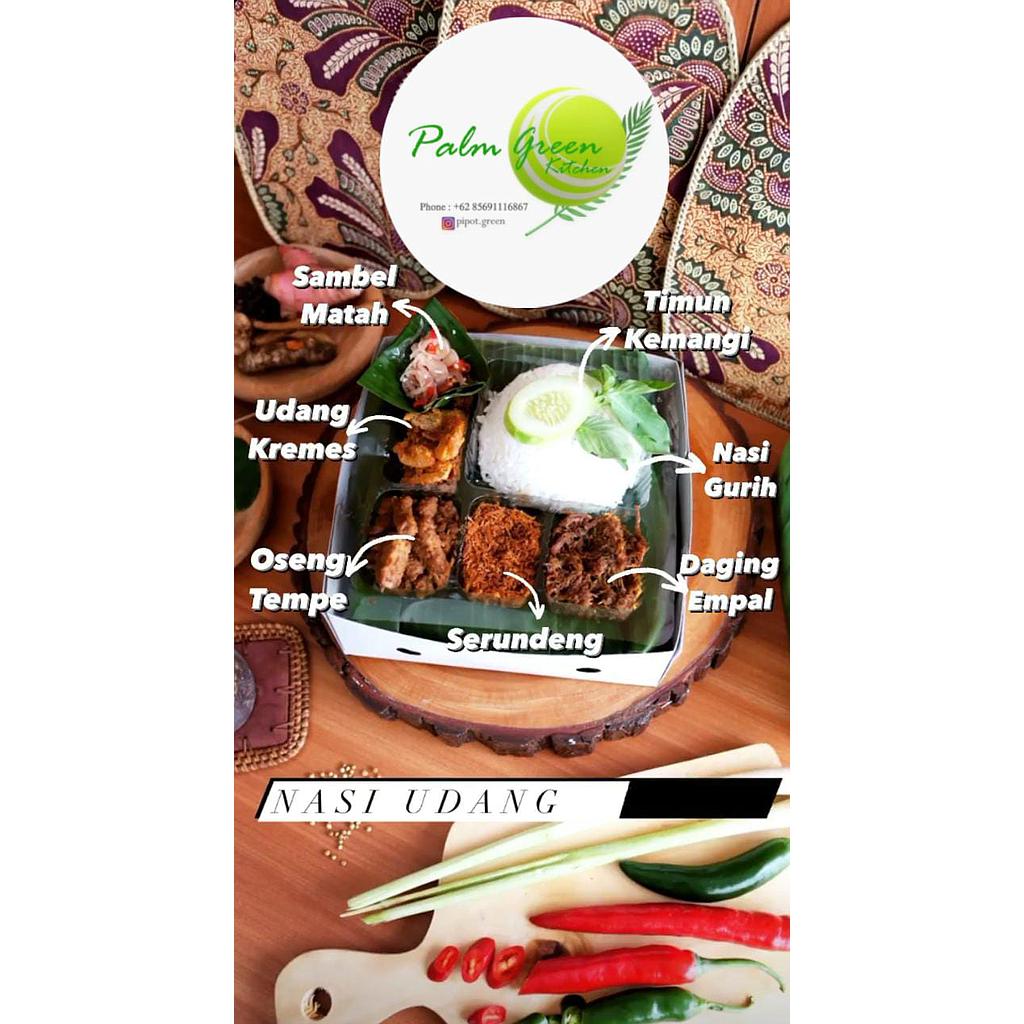 NASI BOX PAKET 1 PALM GREEN KITCHEN