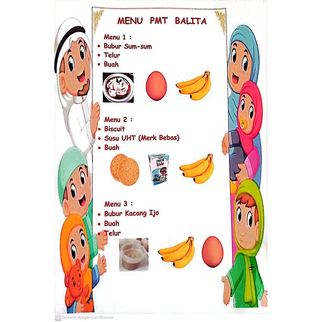 Paket PMT BALITA Wi&amp;Ra