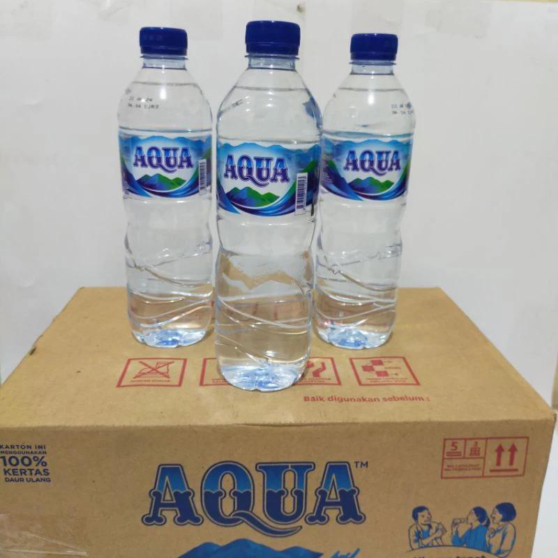 Aqua botol 600 ml