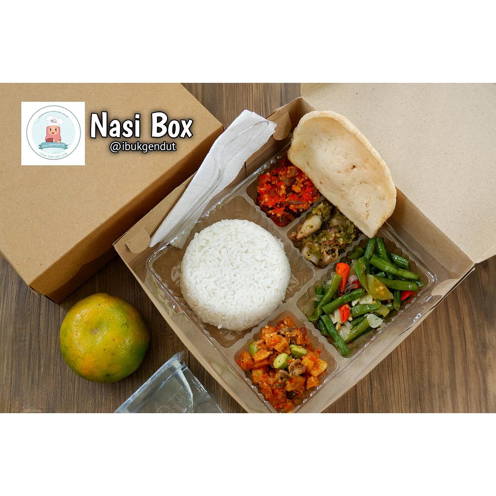 Nasi Box 1 Kue Ibu Gendut