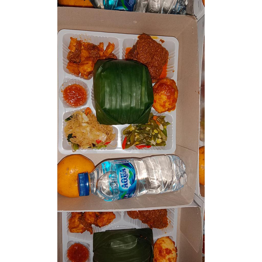 PAKET NASI 47K - RENDANG