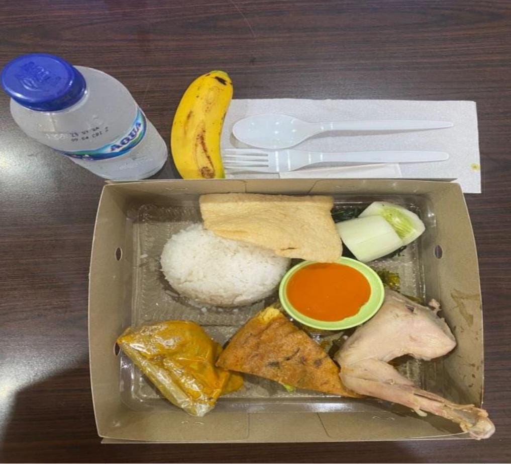 PAKET NASI PADANG 1