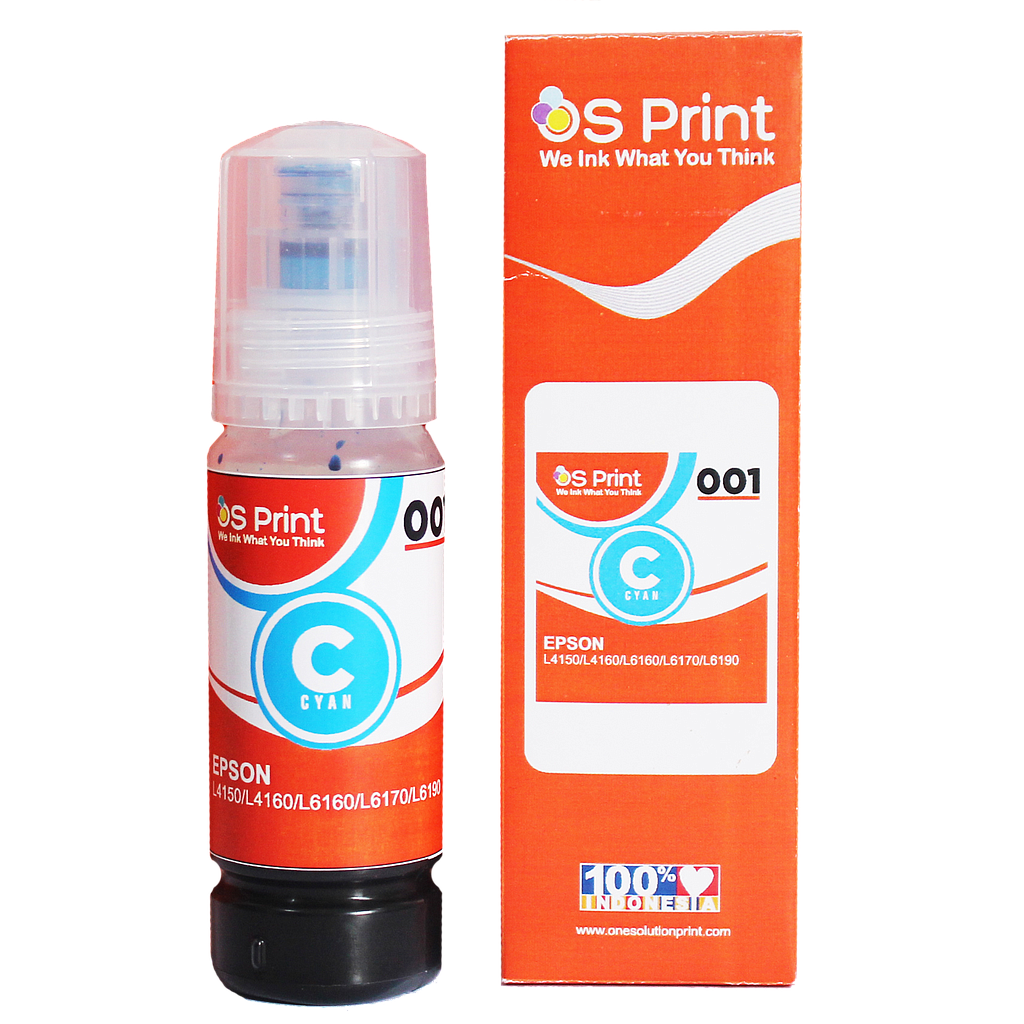 TINTA EPSON 001 CYAN