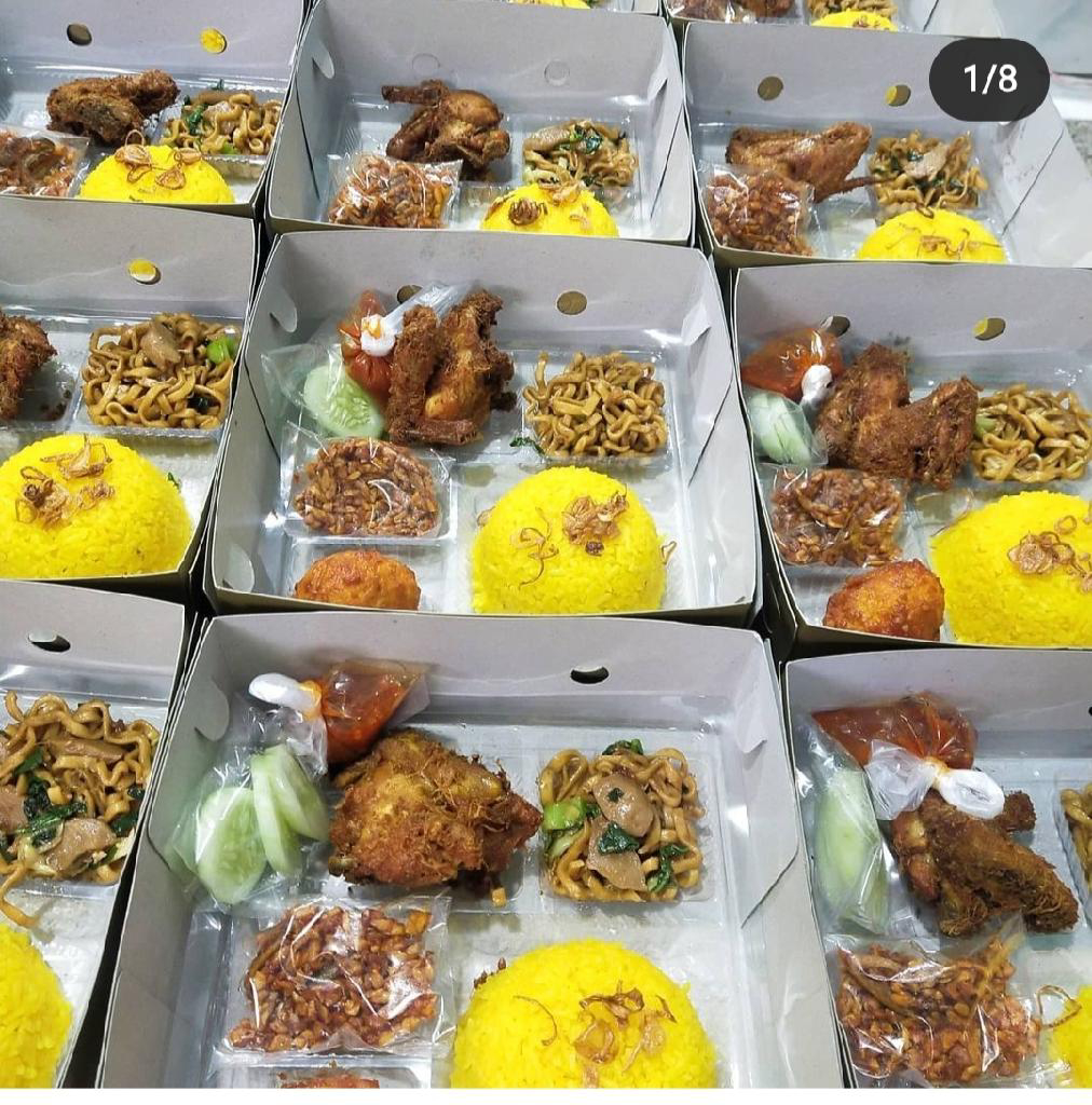 Nasi Kuning by Atri Catering