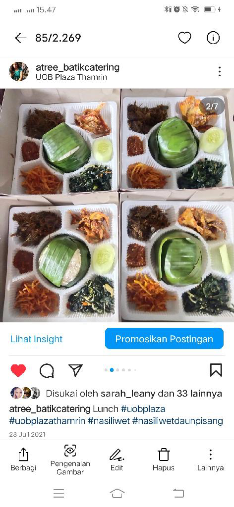 Nasi Liwet by Atri Catering