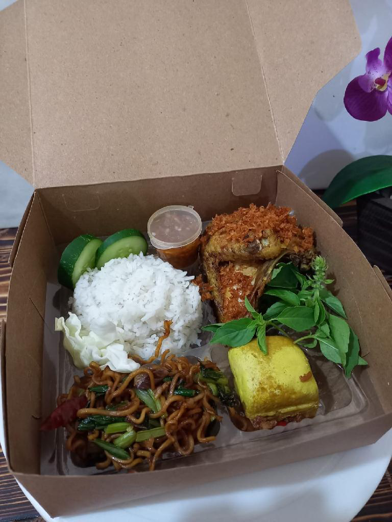 nasi ayam bakar 