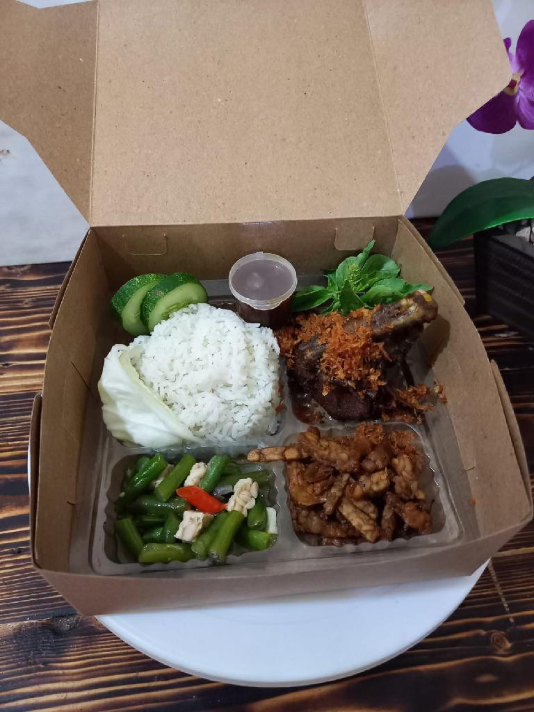 nasi bebek goreng 