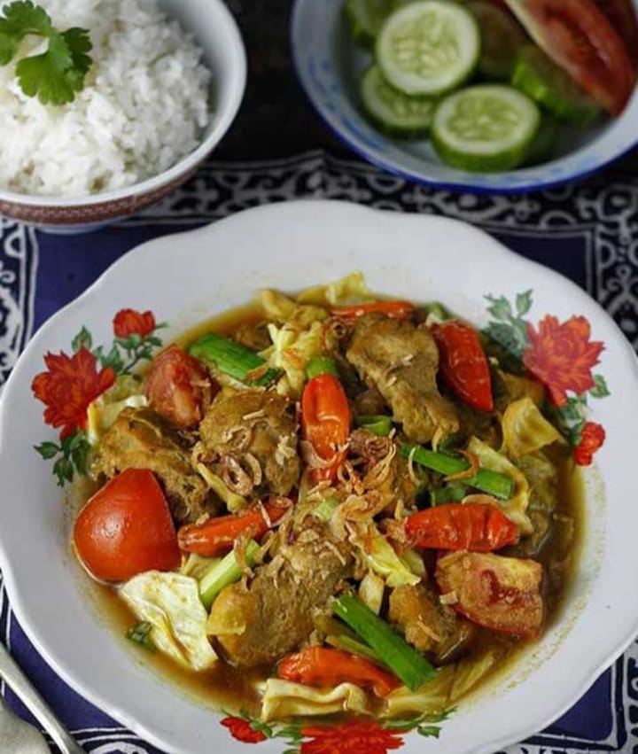 Tongseng Daging + Nasi