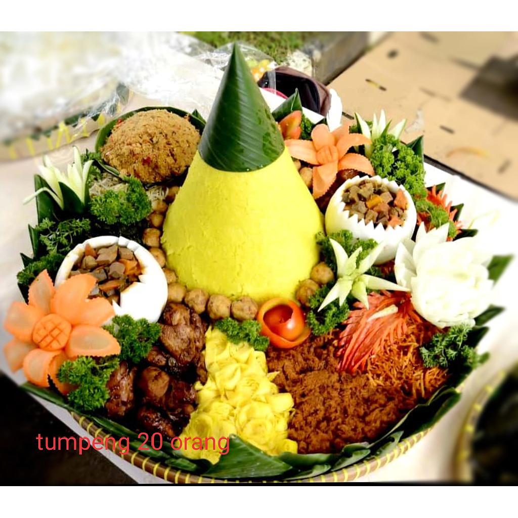 Tumpeng 20 Porsi by Nurma