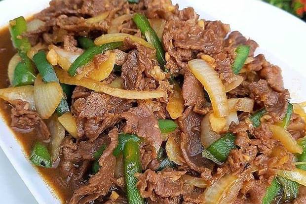 Nasi Beef Terriyaki Kedai Ayyas