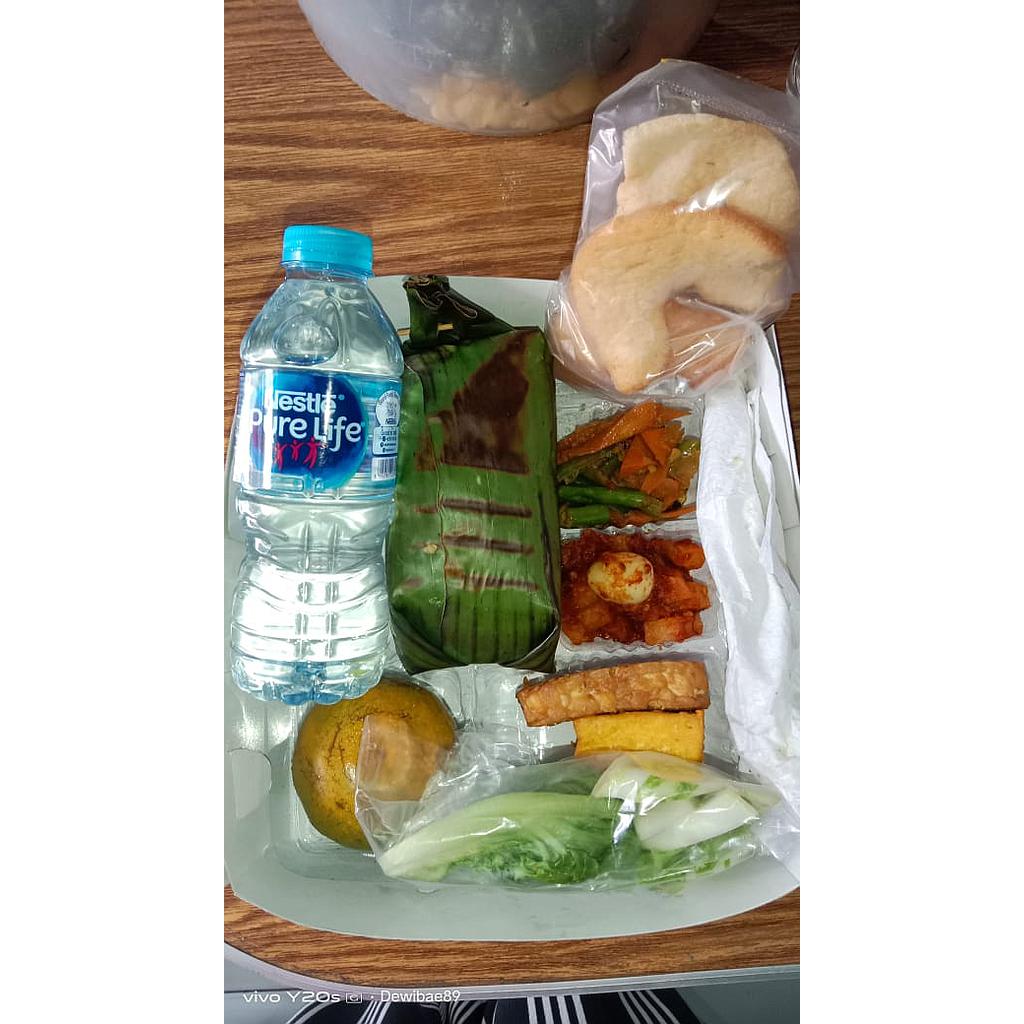 RAMESAN NASI BAKAR KOMPLIT