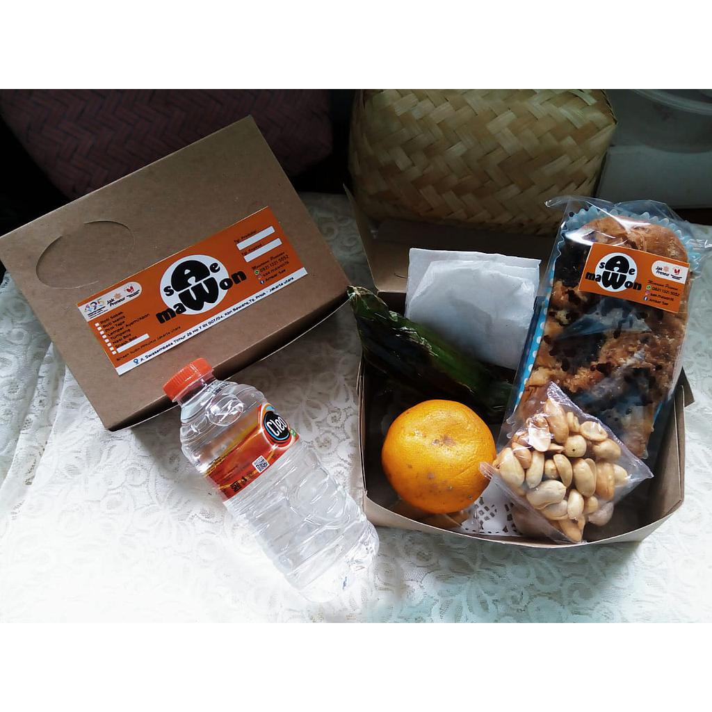 Paket Telu  Snack Box sAe maWon