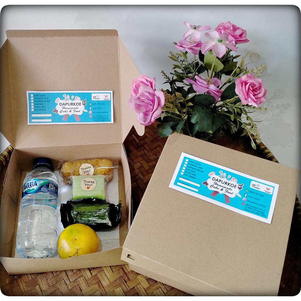 Paket 2 Snack Box DAPURKOE