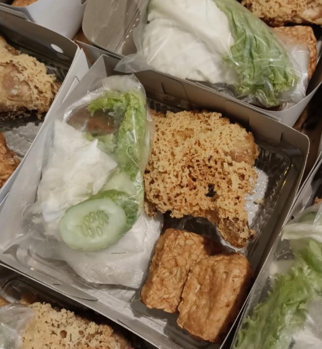 Paket Ayam Kremes/Bakar