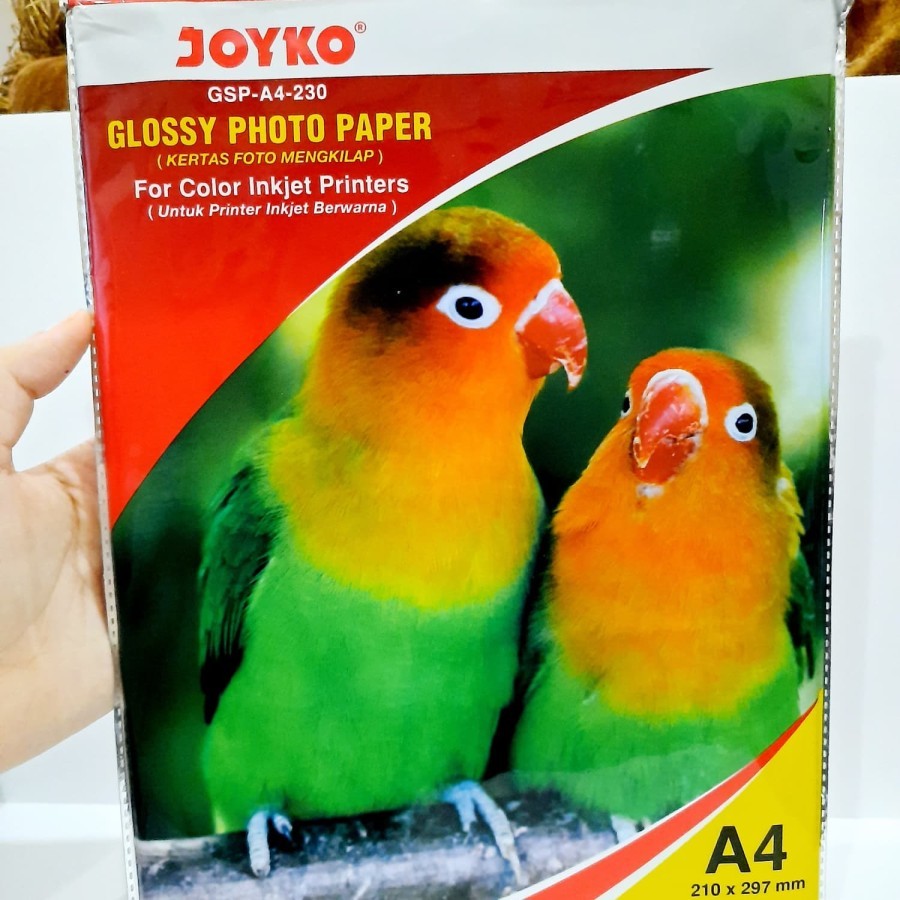 Kertas Foto (Glossy Photo Paper) - A4 - 210Gr