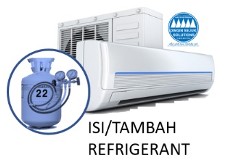 ISI ULANG REFRIGERANT R22 1,5 - 2 PK