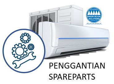 PERGANTIAN KAPASITOR 0,5 - 1 PK (PART DAN JASA)