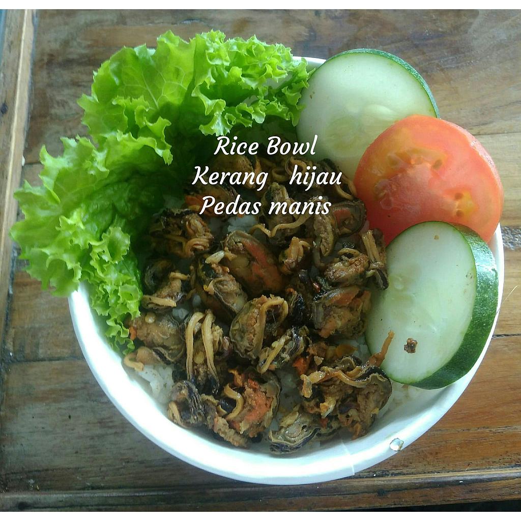 Nasi Kerang Pedas Manis
